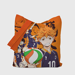 Сумка-шопер ВОЛЕЙБОЛ!! HAIKYUU!!, цвет: 3D-принт