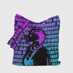 Сумка-шопер Ваня Дмитриенко Неон, цвет: 3D-принт