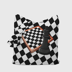 Сумка-шоппер Шахматы