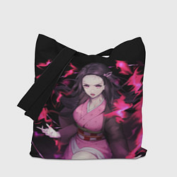 Сумка-шопер NEZUKO НЕЗУКО KNY, цвет: 3D-принт