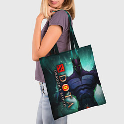 Сумка-шопер DOTA: Кровь дракона, цвет: 3D-принт — фото 2