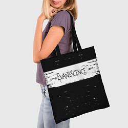 Сумка-шопер Evanescence, цвет: 3D-принт — фото 2