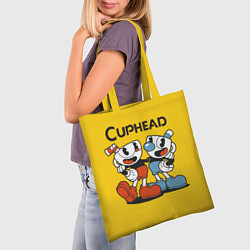 Сумка-шопер CUPHEAD, цвет: 3D-принт — фото 2