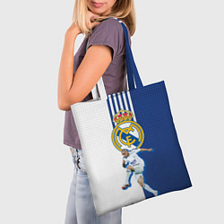 Сумка-шопер Роберто Карлос Реал Мадрид, цвет: 3D-принт — фото 2
