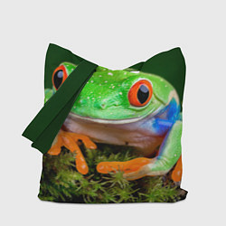 Сумка-шоппер Тропическая лягушка