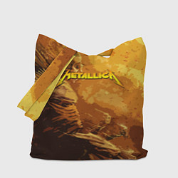 Сумка-шопер Metallica Music, цвет: 3D-принт