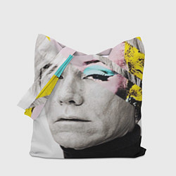 Сумка-шопер Энди Уорхол Andy Warhol, цвет: 3D-принт