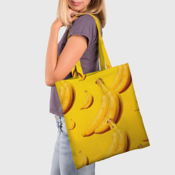 Сумка-шопер Банановый рай, цвет: 3D-принт — фото 2