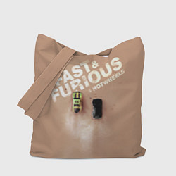 Сумка-шопер Hot Wheels Хот Вилс, цвет: 3D-принт