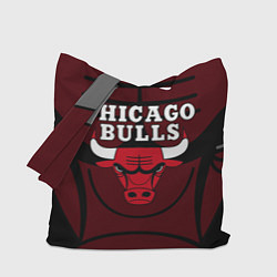 Сумка-шоппер CHICAGO BULLS ЧИКАГО БУЛЛС НА ФОНЕ