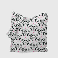 Сумка-шопер Patern Halloween 3, цвет: 3D-принт