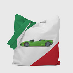 Сумка-шопер Lamborghini Италия, цвет: 3D-принт