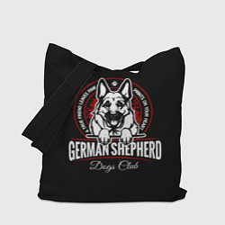 Сумка-шопер Немецкая Овчарка German Shepherd -1, цвет: 3D-принт