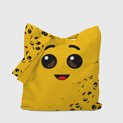 Сумка-шопер FORTNITE BANANA FACE ФОРТНАЙТ БАНАН, цвет: 3D-принт