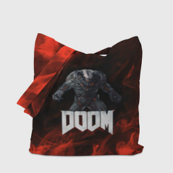 Сумка-шопер 3D BARON DOOM FIRE, цвет: 3D-принт