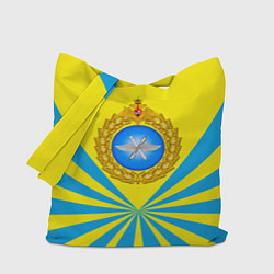 Сумка-шопер Большая эмблема ВВС РФ, цвет: 3D-принт