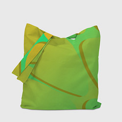 Сумка-шопер Градиентная абстракция, цвет: 3D-принт