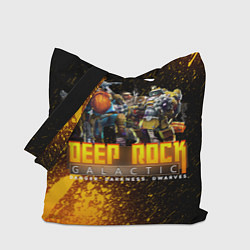 Сумка-шопер Deep Rock Galactic Герои, цвет: 3D-принт