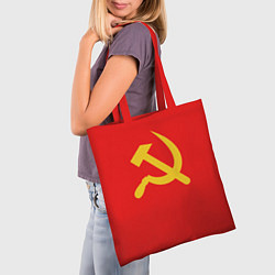 Сумка-шопер Красный Советский союз, цвет: 3D-принт — фото 2