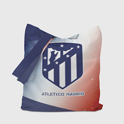 Сумка-шопер АТЛЕТИКО Atletico Madrid Графика, цвет: 3D-принт