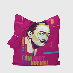 Сумка-шоппер Salvador Dali: I am just not normal