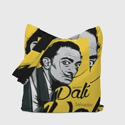 Сумка-шопер Сальвадор Дали Salvador Dali, цвет: 3D-принт