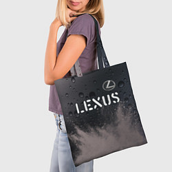 Сумка-шопер LEXUS Lexus - Краски, цвет: 3D-принт — фото 2