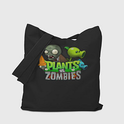 Сумка-шоппер Персонажи Plants vs Zombies