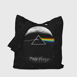 Сумка-шопер PINK FLOYD LOGO ПИНК ФЛОЙД ЗВЕЗДЫ, цвет: 3D-принт