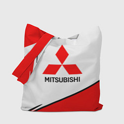 Сумка-шопер Mitsubishi Logo Geometry, цвет: 3D-принт
