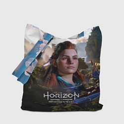 Сумка-шопер Aloy Horizon Forbidden West game, цвет: 3D-принт