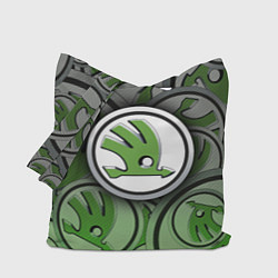 Сумка-шоппер Skoda Carbone Pattern