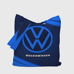 Сумка-шопер VOLKSWAGEN Volkswagen Абстракция, цвет: 3D-принт