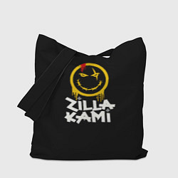 Сумка-шопер ZillaKami x SosMula City Morgue Smile, цвет: 3D-принт