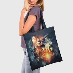 Сумка-шопер Anime The Rising of the Shield Hero, цвет: 3D-принт — фото 2