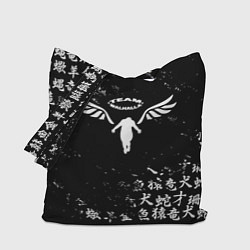 Сумка-шоппер WALHALLA TEAM BLACK WHITE ЛОГО ТОКИЙСКИЕ МСТИТЕЛИ