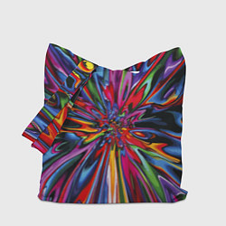 Сумка-шопер Color pattern Impressionism, цвет: 3D-принт