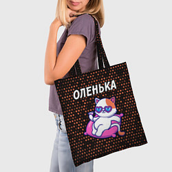 Сумка-шопер Оленька КОШЕЧКА Космос, цвет: 3D-принт — фото 2