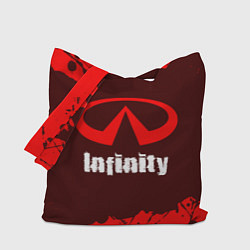 Сумка-шопер INFINITI Infinity Краска, цвет: 3D-принт