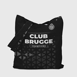 Сумка-шопер Club Brugge Форма Champions, цвет: 3D-принт