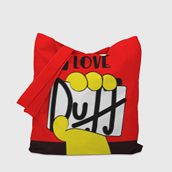 Сумка-шоппер Love Duff