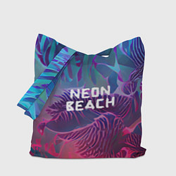 Сумка-шоппер Neon beach