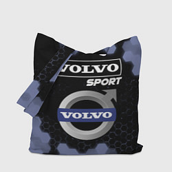 Сумка-шопер VOLVO Sport Соты, цвет: 3D-принт