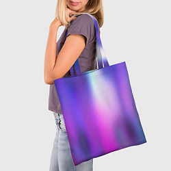 Сумка-шопер Blur Абстрактный размытый фон с градиентом, цвет: 3D-принт — фото 2
