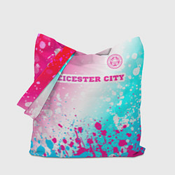 Сумка-шоппер Leicester City Neon Gradient