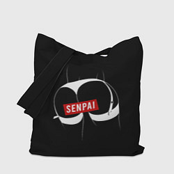 Сумка-шоппер Senpai ЧБ