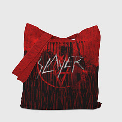 Сумка-шопер The Vinyl Conflict - Slayer, цвет: 3D-принт