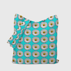 Сумка-шопер CHAMOMILE FLOWERS, цвет: 3D-принт