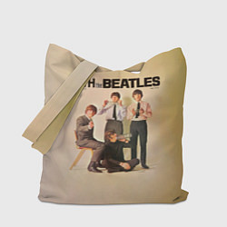 Сумка-шопер With The Beatles, цвет: 3D-принт