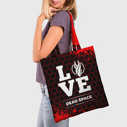 Сумка-шопер Dead Space Love Классика, цвет: 3D-принт — фото 2